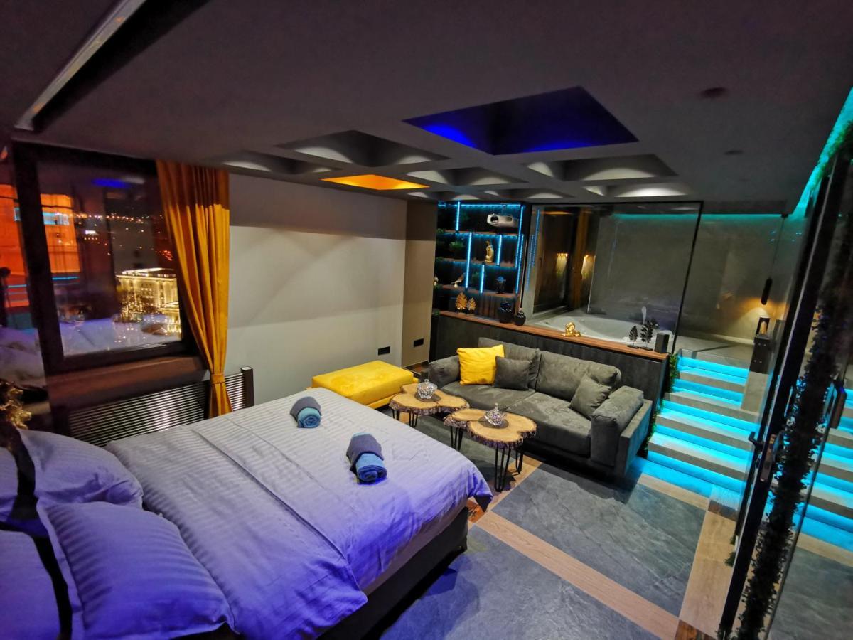 Smart Luxury Penthouse Suites - Private Sauna, Hot-Tub, Home Cinema At The Best Location In Escópia Exterior foto