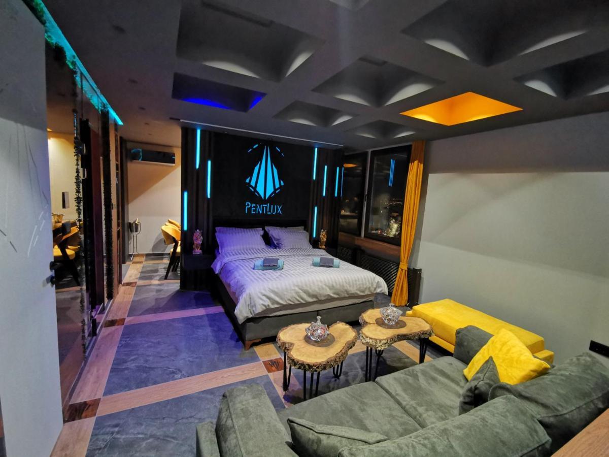 Smart Luxury Penthouse Suites - Private Sauna, Hot-Tub, Home Cinema At The Best Location In Escópia Exterior foto